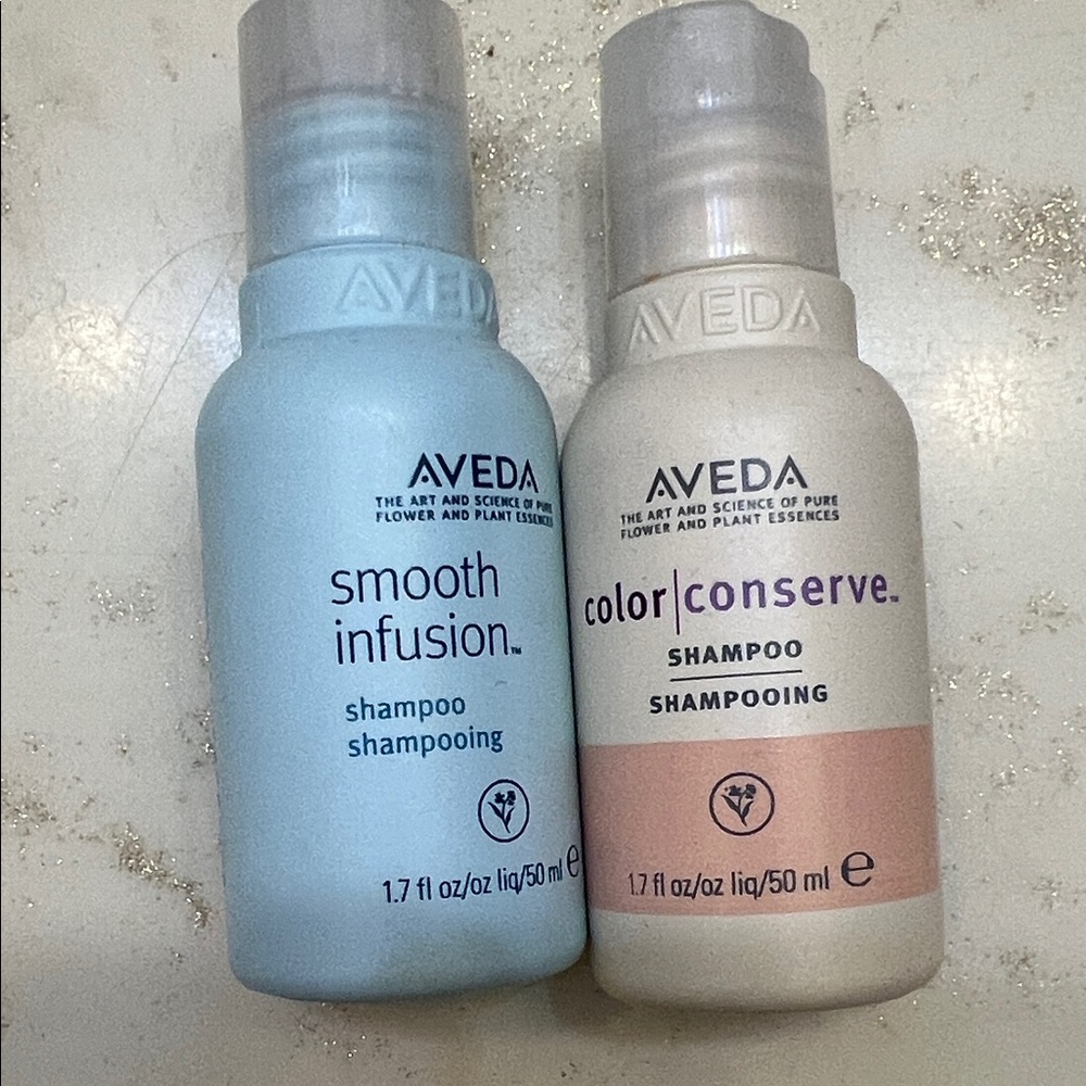 Aveda Smooth Infusion and Color Conserve Shampoo Duo